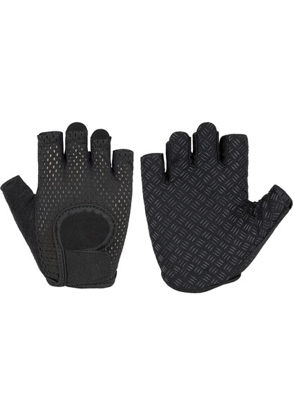 Beyaz Stil Xl Boyutu Halter Spor Salonu Eldiveni Spor Yarım Parmak Kaymaz Nefes Bisiklet Motosiklet Bisiklet Eldiveni Darbeye Dayanıklı Mtb Yol Bisikleti (Yurt Dışından)