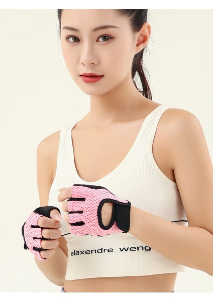 Beyaz Stil Xl Boyutu Halter Spor Salonu Eldiveni Spor Yarım Parmak Kaymaz Nefes Bisiklet Motosiklet Bisiklet Eldiveni Darbeye Dayanıklı Mtb Yol Bisikleti (Yurt Dışından) indirimleri