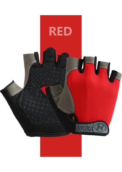 B-Kırmızı Tarzı S Beden Askeri Ordu Çekim Parmaksız Kaymaz Eldiven Yarım Parmak Erkekler Taktik Açık Nefes Spor Bisiklet Motosiklet Eldivenleri (Yurt Dışından)