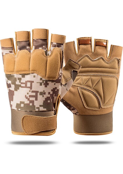 B-Kırmızı Tarzı S Beden Askeri Ordu Çekim Parmaksız Kaymaz Eldiven Yarım Parmak Erkekler Taktik Açık Nefes Spor Bisiklet Motosiklet Eldivenleri (Yurt Dışından) fiyatları