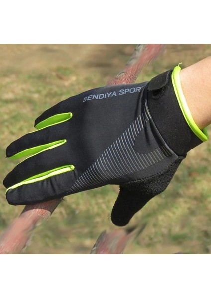 Mavi Stil M Boyutu Unisex Dokunmatik Ekran Eldiveni Açık Kış Termal Sıcak Bisiklet Eldiveni Tam Parmak Bisiklet Bisiklet Kayak Yürüyüş Motosiklet Spor Eldivenleri (Yurt Dışından) indirimleri