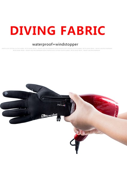 18SİYAH Tarzı L Boyutu Kış Sonbahar Erkek Bisiklet Eldiveni Bisiklet Dokunmatik Ekran Yüksek Li Kalınlaşmak Sıcak Kadın Kaşmir Katı Bisiklet Eldiven Sürme Mitten (Yurt Dışından) modelleri