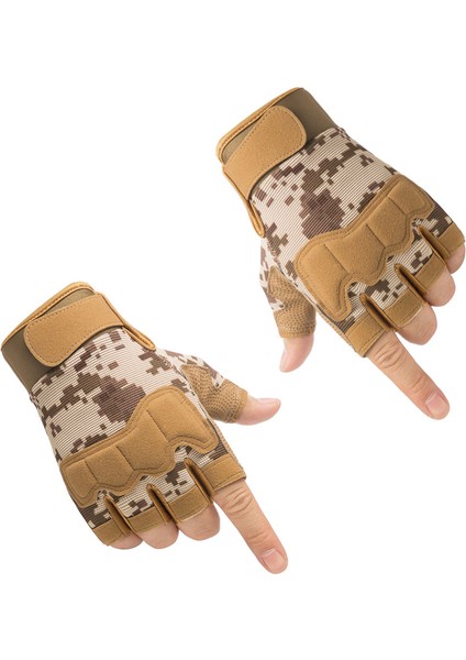 A-Siyah Tarzı M Boyutu Erkekler Taktik Eldiven Yarım Parmak Bisiklet Eldiven Askeri Ordu Çekim Eldiven Kaymaz Açık Spor Fitness Aksesuarları (Yurt Dışından) fiyatları