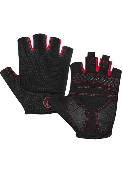 AK098SIYAH Stil S Beden Moreok Bisiklet Eldiveni Yaz 5mm Pedleri Bisiklet Eldiveni Titreşim Önleyici Mtb Eldiven Nefes Bisiklet Eldiveni Açık Bisiklet Spor Eldiven (Yurt Dışından)