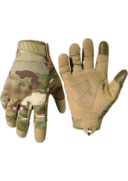 Cp Stili M Boyutu Bisiklet Ekipmanları Taktik Dokunmatik Ekran Eldiveni Sürme Bisiklet Tam Parmak Eldivenler Kayak Moto Bisiklet Balıkçılık Antiskid Iş Eldiveni Erkekler (Yurt Dışından)