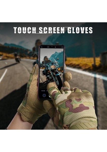 Cp Stili M Boyutu Bisiklet Ekipmanları Taktik Dokunmatik Ekran Eldiveni Sürme Bisiklet Tam Parmak Eldivenler Kayak Moto Bisiklet Balıkçılık Antiskid Iş Eldiveni Erkekler (Yurt Dışından) modelleri