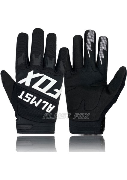 01-Siyah Tarzı L Boyutu 2021 Almst Fox Off-Road Mx Bisiklet Eldiveni Enduro Downhill Yarış Rider Bisiklet Eldiven Motokros Bmx Atv Mtb Guantes Mens Için (Yurt Dışından)