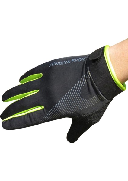 Siyah Stil Xl Boyutu Bisiklet Bisiklet Nefes Eldiven Tam Parmak Dokunmatik Ekran Eldiveni Sonbahar Eldivenler Kaymaz Sürme Spor Eldiven Tırmanma Bisiklet Eldiven (Yurt Dışından) fiyatları