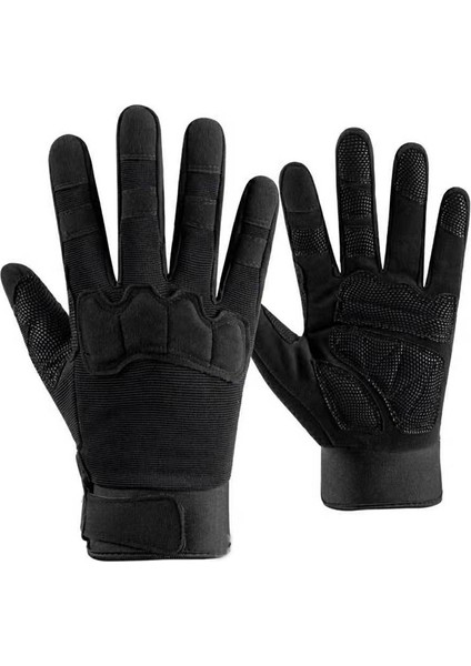 Sarı Stil M Boyutu Erkekler Kadınlar Açık Spor Spor Tam Parmak Bisiklet Bisiklet Eldiven Ordu Taktik Kamuflaj Askeri Mücadele Korumak Mitten N31 (Yurt Dışından)