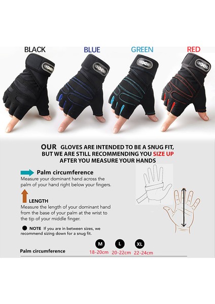 Turuncu-Siyah Tarzı L Boyutu Spor Salonu Eldiveni Spor Ağırlık Kaldırma Eldiveni (Yurt Dışından) modelleri