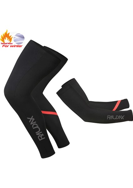 Gümüş Tarzı Xxl Raudax Yüksek Esneklik ve Yüksek Kış Sıcak Polar Bisiklet Kol Isıtıcıları Kış Mtb Spor Bisiklet Kollu Bisiklet Bacak Isıtıcı (Yurt Dışından) modelleri