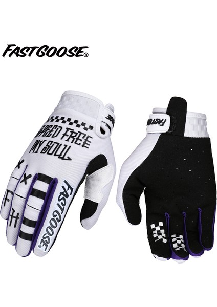 Kumral Stili S Beden 2023 Fastgoose Nefes Alabilen Erkek ve Kadın Bisiklet Eldivenleri Tüm Parmak Spor Bisiklet Motosiklet Motokros Yarış Eldivenleri Bisiklet (Yurt Dışından)