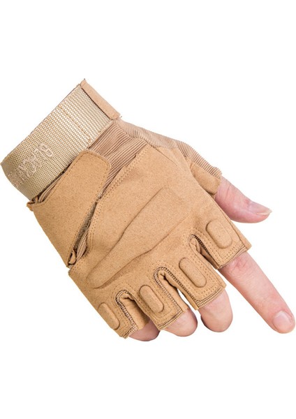 Yeşil Stil Xl Boyutu Erkekler Yarım Parmak Taktik Eldiven Dağcılık Fitness Eğitimi Koruma Ordu Açık Spor Çekim Bisiklet Antiskid Eldiven (Yurt Dışından) fiyatları