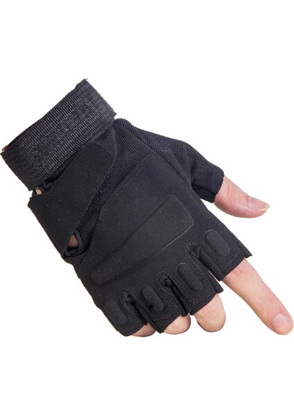 Yeşil Stil Xl Boyutu Erkekler Yarım Parmak Taktik Eldiven Dağcılık Fitness Eğitimi Koruma Ordu Açık Spor Çekim Bisiklet Antiskid Eldiven (Yurt Dışından) fırsatları