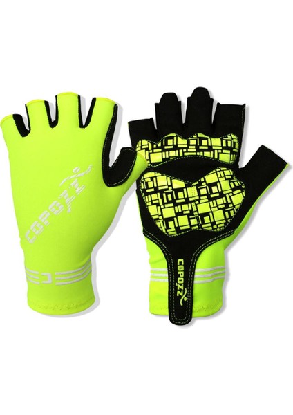 Siyah Stil Xl Boyutu Copozz Yarım Parmak Jel Bisiklet Eldiveni Dağ Mtb Anti Kayma Bisiklet Bisiklet Eldiven Sürme Için Guantes Ciclismo Erkek Kadın Spor (Yurt Dışından) indirimleri