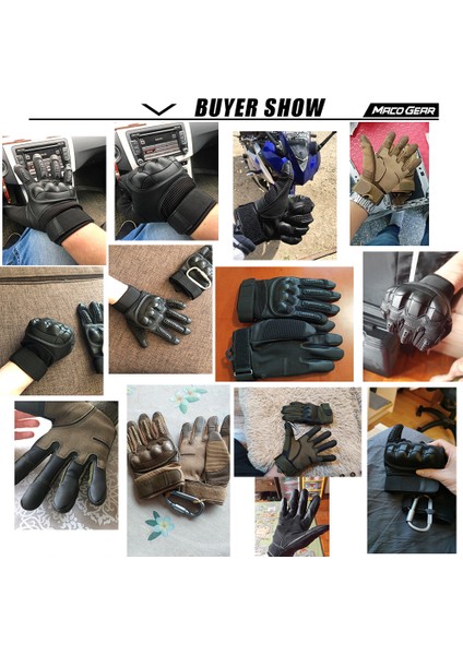 Yeşil Stil Xl Boyutu Taktik Bisiklet Dokunmatik Ekran Eldiveni (Yurt Dışından) modelleri