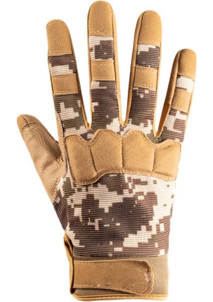 Ordu Yeşili Tarzı M Boyutu Erkekler Kadınlar Açık Spor Spor Tam Parmak Bisiklet Bisiklet Eldiven Ordu Taktik Kamuflaj Askeri Mücadele Korumak Mitten N31 (Yurt Dışından) modelleri