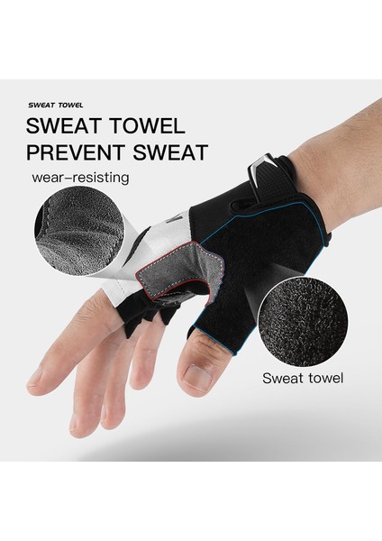 Siyah Stil Xl Boyutu Kaymaz Bisiklet Eldiveni Spor Güneş Koruyucu Bisiklet Erkekler ve Kadınlar Yarım Parmak Spor Kaymaz Nefes Bisiklet Eldiveni (Yurt Dışından) indirimleri
