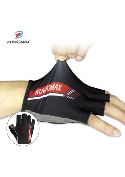 AK-ST-01001 Stili Xl Boyutu Kuwomax Bisiklet Eldiveni Yarım Parmak Erkek Kadın Yaz Spor Darbeye Dayanıklı Bisiklet Eldivenleri Jel Kaymaz Mtb Bisiklet Eldivenleri. (Yurt Dışından) indirimleri