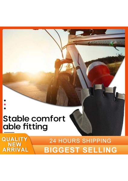 Turuncu Tarzı L Boyutu Profesyonel Spor Salonu Spor Nefes Kaymaz Guantes Yarım Parmak Bisiklet Parmaksız Kadın Erkek Kadın Bisiklet Bisiklet Eldiven Sıcak (Yurt Dışından) indirimleri