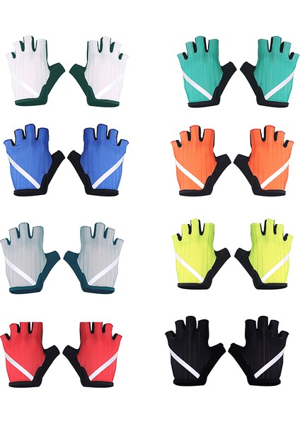 Turuncu Tarzı Xl Boyutu Bisiklet Eldiveni Son Derece Yansıtıcı Kaymaz Mtb Yol Bisiklet Eldiveni Erkek Kadın Yarım Parmak Nefes Darbeye Dayanıklı Bisiklet Spor Eldiveni (Yurt Dışından) modelleri