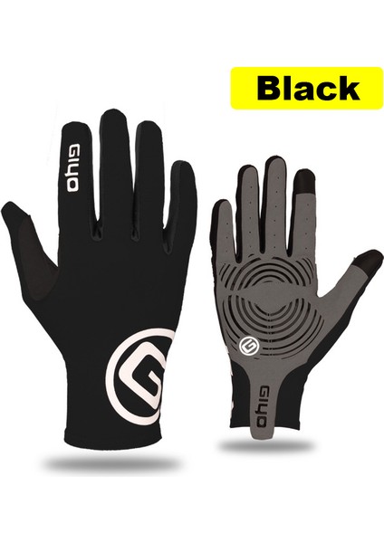 C010202-SIYAH Stil L Boyutu Bisiklet Eldiveni Parmaksız Yarım Parmak (Yurt Dışından)