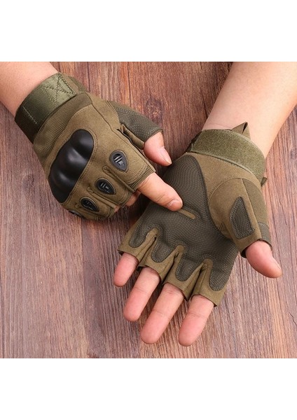Siyah2 Tarzı Xl Boyutu Yarım Parmak Erkek Eldiven Açık Askeri Taktik Eldiven Spor Çekim Avcılık Motosiklet Bisiklet Eldiveni (Yurt Dışından) fiyatları