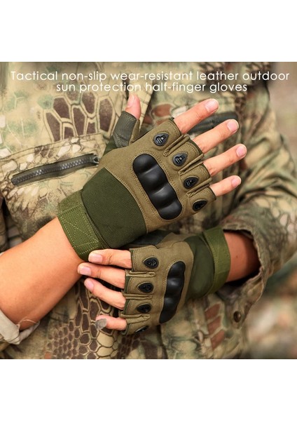 Siyah2 Tarzı Xl Boyutu Yarım Parmak Erkek Eldiven Açık Askeri Taktik Eldiven Spor Çekim Avcılık Motosiklet Bisiklet Eldiveni (Yurt Dışından) modelleri