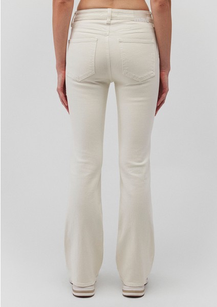Maria Real Blue Beyaz Jean Pantolon 101225-84394 fırsatları