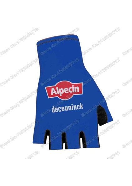 No.4 Stili L Boyutu 2022 Alpecin Fenix Bisiklet Eldiveni Mavi Fransa Turu Bisiklet Yarım Parmak Eldiven Hollandalı Mathieu Van Der Poel Tdf Yol Bisikleti Jersey Mtb (Yurt Dışından) fırsatları
