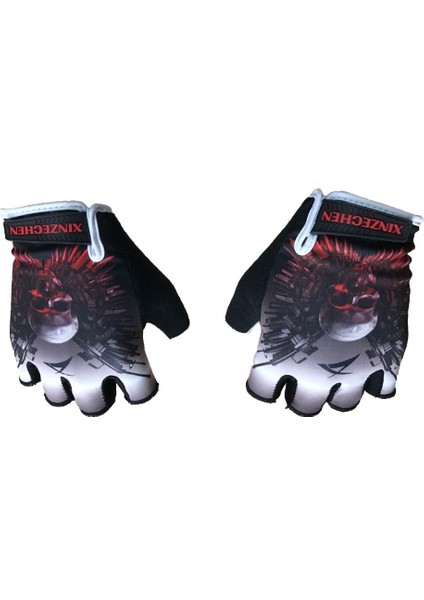 Kırmızı Stil L Boyutu Xınzechen Spor Nefes Bisiklet Eldiveni Bisiklet Bisiklet Jel Ped Yarım Parmak Eldiven (Yurt Dışından) modelleri