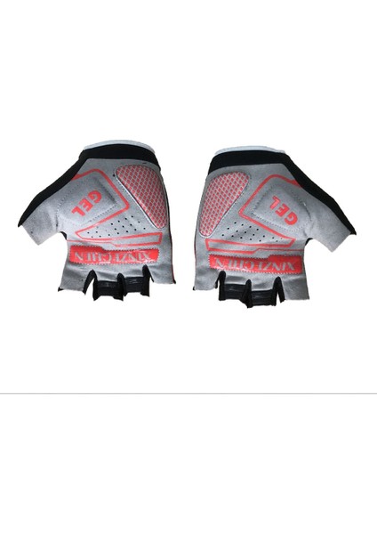 Kırmızı Stil L Boyutu Xınzechen Spor Nefes Bisiklet Eldiveni Bisiklet Bisiklet Jel Ped Yarım Parmak Eldiven (Yurt Dışından) fırsatları