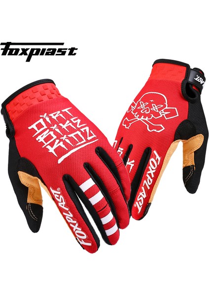 Mor Tarzı S Beden 2023 Fastgoose Nefes Alabilen Erkek ve Kadın Bisiklet Eldivenleri Tüm Parmak Spor Bisiklet Motosiklet Motokros Yarış Eldivenleri Bisiklet (Yurt Dışından)