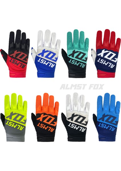 01-Siyah Tarzı M Boyutu Almst Fox Yokuş Aşağı Off-Road Bisiklet Binici Yetişkin Eldiven Bmx Mx Utv Yarış Motosiklet Eldivenleri Dağ Bisikleti Guantes (Yurt Dışından) fiyatları