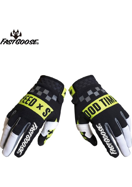 Sarı Stil L Boyutu Fastgoose Fh Dh Mx Gp Bmx Mtb Motosiklet Motokros Eldiven Off Road Yarış Pro Yokuş Aşağı Spor Bisiklet Bisiklet Bisiklet Bisiklet Eldiveni (Yurt Dışından)