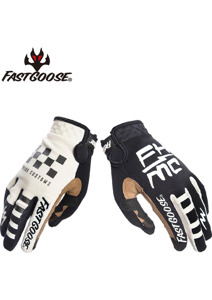 Kahve Tarzı S Beden Fastgoose Dokunmatik Ekran Motosiklet Motokros Eldivenleri Motosiklet Sürme Bisiklet Eldiveni Mx Mtb Off Road Yarış Spor Bisiklet Eldiveni (Yurt Dışından)