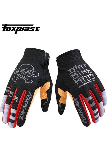 Siyah Stil L Boyutu Halka Sonbahar Dağ Bisikleti Eldiven Dh Bmx Atv Mtb Off Road Bisiklet Bisiklet Erkek Kadın Motokros Mx Guantes (Yurt Dışından)