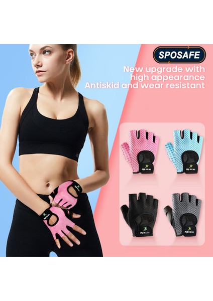 XG08-PEMBE Tarzı Xl Boyutu Hava Spor Salonu Egzersiz Eldiveni Erkek Kadın Nefes Bisiklet Eldiveni Fitness Eğitimi Halter Asılı Çekme Ups Tırmanma (Yurt Dışından) fiyatları