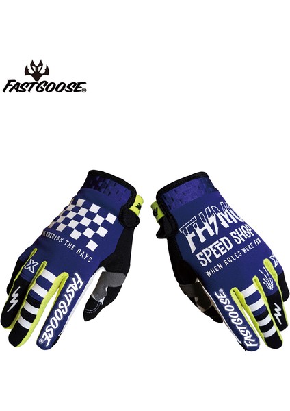 Mavi Stil L Boyutu Fastgoose Fh Dh Mx Gp Bmx Mtb Motosiklet Motokros Eldiven Off Road Yarış Pro Yokuş Aşağı Spor Bisiklet Bisiklet Bisiklet Bisiklet Eldiveni (Yurt Dışından)
