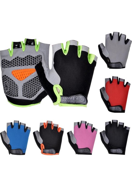 Beyaz Stil L Boyutu Yaz Yeni Yarım Parmak Bisiklet Eldiven Kayma-Ter Bisiklet Binme Eldiven Şok Mtb Yol Dağ Bisikleti Spor Eldiven (Yurt Dışından) fiyatları