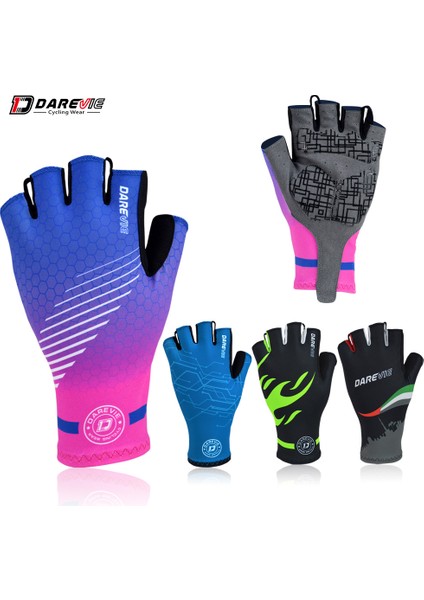 Mavi Stil Asya-Xl Darevıe Bisiklet Eldiveni Kadın Yarım Parmak Jel Yastıklı Darbeye Dayanıklı Nefes Bisiklet Eldiveni Pro Yol Bisiklet Eldiveni Parmaksız Eldiven (Yurt Dışından) fiyatları