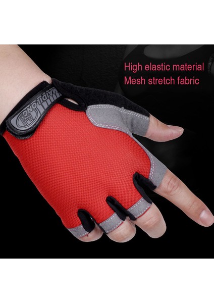 B-Yeşil Tarzı L Boyutu Yarım Parmak Bisiklet Eldiveni Bisiklet Motosikletçi Eldiveni Spor Salonu Eğitimi Spor Halter Spor Parmaksız Kadın Erkek Spor Eldiven (Yurt Dışından) fırsatları