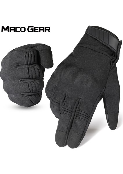 Siyah Stil M Boyutu Su Geçirmez Bisiklet Eldiveni Motosiklet Spor Mtb Yol Bisiklet Spor Bisiklet Eldiveni Spor Salonu Dokunmatik Ekran Çekim Taktik Eldivenler Erkekler (Yurt Dışından)