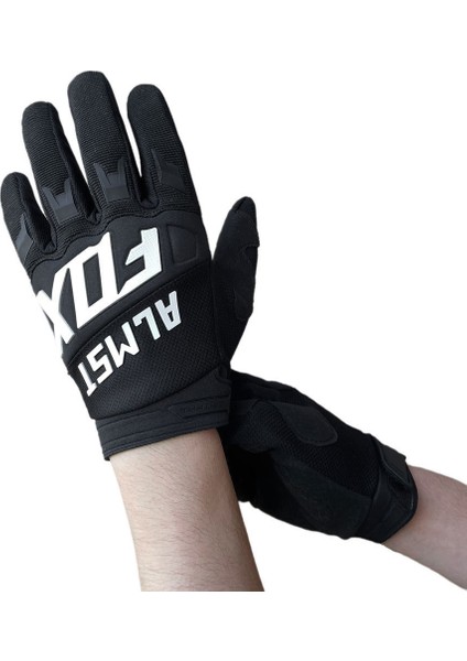 07-Mavi Tarzı M Boyutu Almst Fox Yetişkin Motokros Eldiven Yarış Rider Dağ Bisikleti Eldiven Atv Mx Utv Bmx Enduro Motosiklet Off-Road Guantes Unisex (Yurt Dışından) modelleri