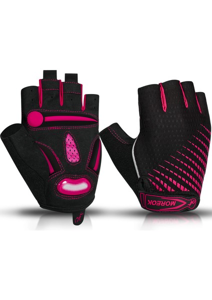 Pembe Tarzı S Beden Moreok Bisiklet Eldiveni Yarım Parmak 5mm Jel Bisiklet Eldiveni Nemli Yerleşimler Bisiklet Eldiveni (Yurt Dışından)