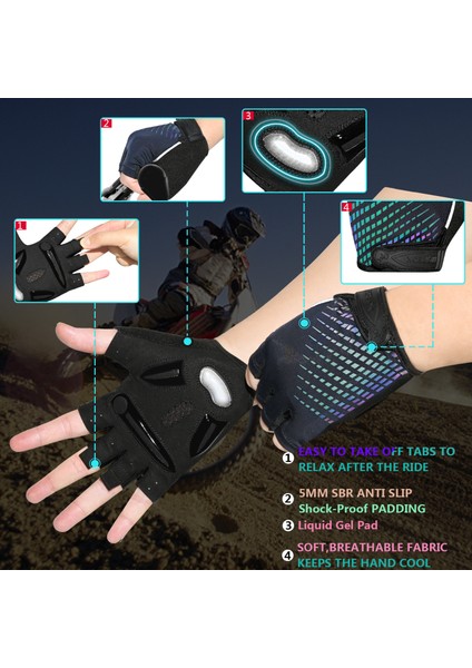 Pembe Tarzı S Beden Moreok Bisiklet Eldiveni Yarım Parmak 5mm Jel Bisiklet Eldiveni Nemli Yerleşimler Bisiklet Eldiveni (Yurt Dışından) indirimleri