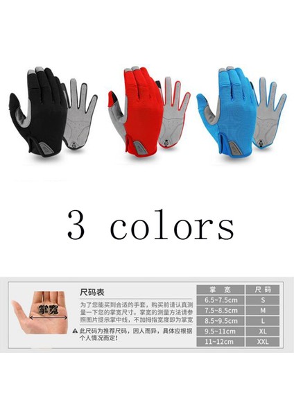 Beyaz Stil S Beden Gıyo-Kış Sporları Tam Parmak Bisiklet Eldiveni Balıkçılık Spor Salonu Veya Mtb Bisiklet Kaymaz Kumaş Bisiklet Eldiveni Erkekler Kadınlar Için (Yurt Dışından) modelleri