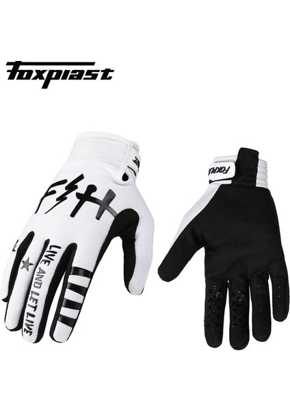 Beyaz3 Tarzı L Boyutu Fastgoose Hava Dh Mx Gp Bmx Mtb Motosiklet Motokros Eldivenleri Off Road Yarış Pro Yokuş Aşağı Spor Bisiklet Bisiklet Bisiklet Bisiklet Eldiveni (Yurt Dışından)