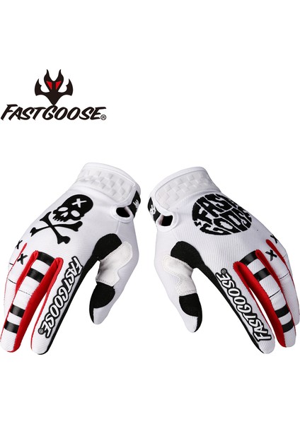 Beyaz Stil L Boyutu Fh Fastgoose Yetişkin Motokros Eldiven Yarış Dirtpaw Bisiklet Eldiven Bmx Atv Enduro Yarış Off-Road Dağ Bisikleti Bisiklet Guantes (Yurt Dışından) fiyatları