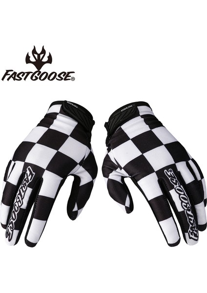 Fildişi Tarzı Xxl Fastgoose Tam Parmak Hava Atv Dh Mx Gp Bmx Hava Işık Mtb Motosiklet Motokros Off Road Yarış Pro Yokuş Aşağı Bisiklet Eldiveni (Yurt Dışından)